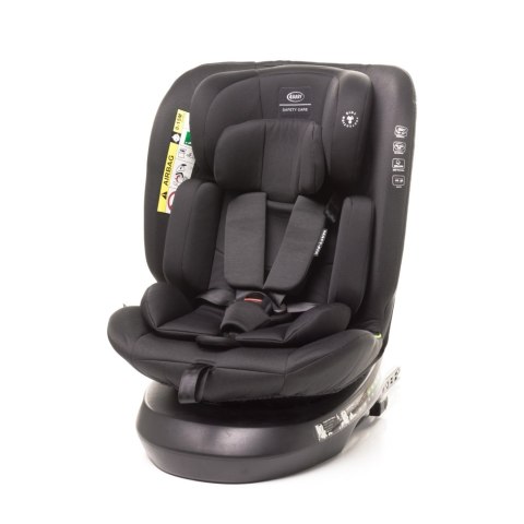 4 BABY Fotelik MATT-FIX 40-150cm BLACK I-SIZE 4 BABY Fotelik MATT-FIX 40-150cm BLACK I-SIZE