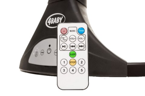 4 BABY Huśtawka ROCK'N RELAX XXIV BLACK 4 BABY Huśtawka ROCK'N RELAX XXIV BLACK
