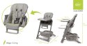 4 BABY Krzesełko dziecięce ICON grey 4 BABY Krzesełko dziecięce ICON grey