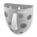 AKUKU A0346 Pojemnik na zabawki kąpielowe szary AKUKU A0346 Pojemnik na zabawki kąpielowe szary
