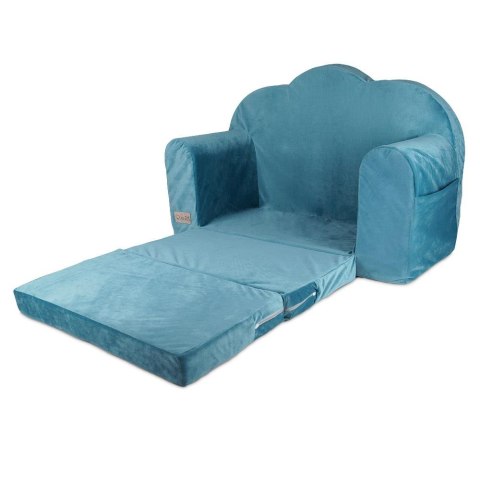 ALBERO MIO Sofka Chmurka Velvet Morski V111 ALBERO MIO Sofka Chmurka Velvet Morski V111