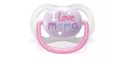 AVENT SCF080/02 Smoczek Ultra Air Happy 0-6M dziewczynka I love mama/motyl AVENT SCF080/02 Smoczek Ultra Air Happy 0-6M dziewczynka I love mama/motyl