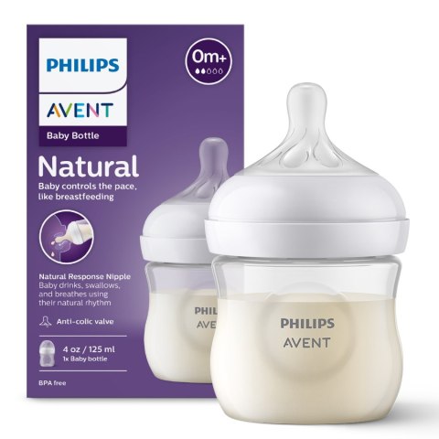 AVENT SCY900/01 Butelka Natural Responsywna 125 ml AVENT SCY900/01 Butelka Natural Responsywna 125 ml