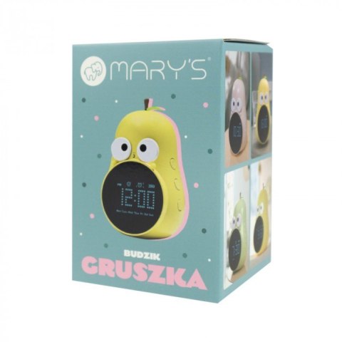 MARY'S MW20780 Budzik Gruszka żółta MARY'S MW20780 Budzik Gruszka żółta