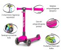 MILLY MALLY 2999 Hulajnoga SCOOTER Boogie pink