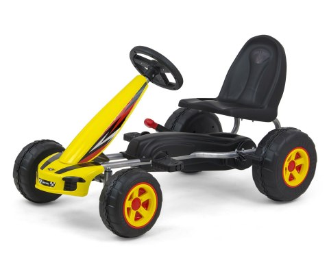 MILLY MALLY 3130 Gokart na pedały Viper Yellow MILLY MALLY 3130 Gokart na pedały Viper Yellow