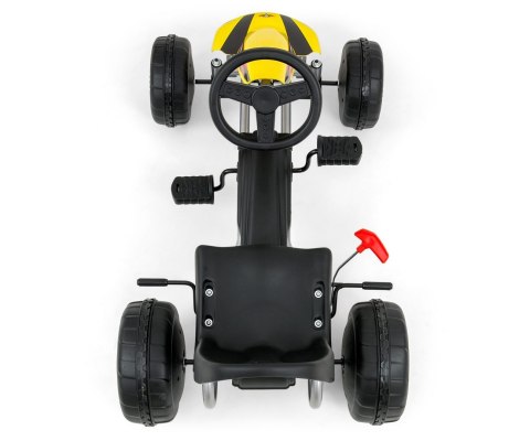 MILLY MALLY 3130 Gokart na pedały Viper Yellow MILLY MALLY 3130 Gokart na pedały Viper Yellow