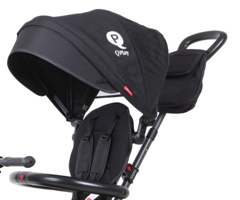 MILLY MALLY 3844 Qplay Rowerek trójkołowy Rito Plus black MILLY MALLY 3844 Qplay Rowerek trójkołowy Rito Plus black