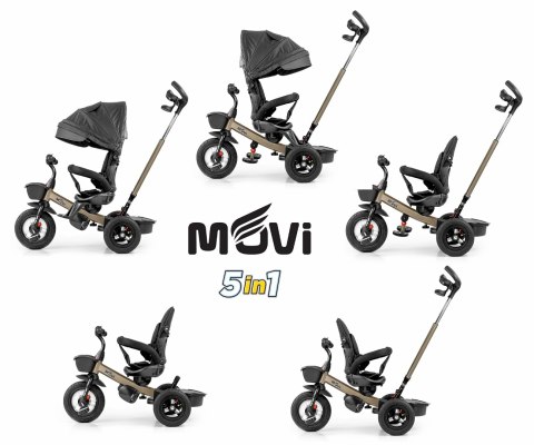 MILLY MALLY 5249 Rowerek trójkołowy Movi gold 5w1 MILLY MALLY 5249 Rowerek trójkołowy Movi gold 5w1