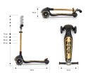 MILLY MALLY 5924 Hulajnoga SCOOTER Boogie golden MILLY MALLY 5924 Hulajnoga SCOOTER Boogie golden