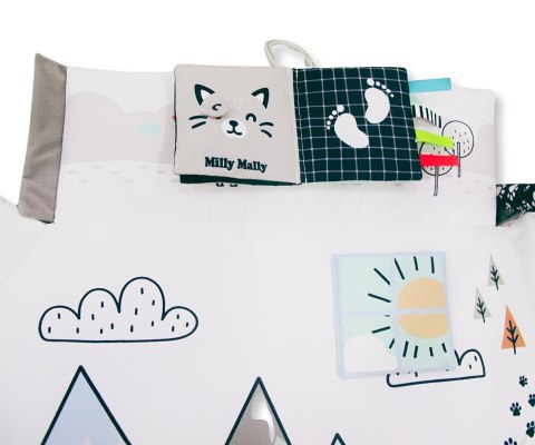 MILLY MALLY 6141 Mata niemowlęca 5w1 Minky MILLY MALLY 6141 Mata niemowlęca 5w1 Minky