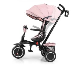 MILLY MALLY 6191 Rowerek trójkołowy Stanley Rubber New Pink