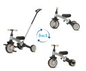 MILLY MALLY 6280 Rowerek trójkołowy Stager 3w1 silver