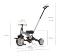 MILLY MALLY 6280 Rowerek trójkołowy Stager 3w1 silver