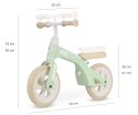 MILLY MALLY 6281 Qplay Rowerek biegowy Tech Mint
