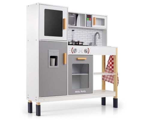 MILLY MALLY Drewniana kuchnia Esket Grey MILLY MALLY Drewniana kuchnia Esket Grey