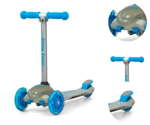 MILLY MALLY Hulajnoga SCOOTER Zapp szary MILLY MALLY Hulajnoga SCOOTER Zapp szary