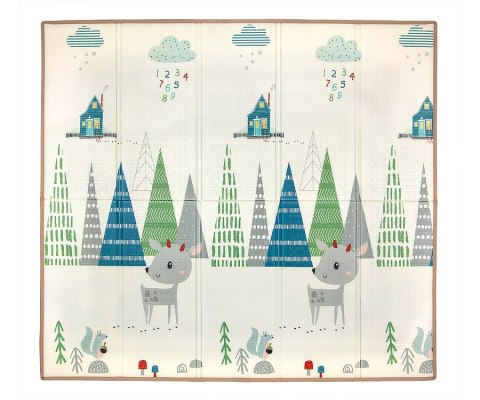 MILLY MALLY Mata piankowa składana Play Deer T1 MILLY MALLY Mata piankowa składana Play Deer T1