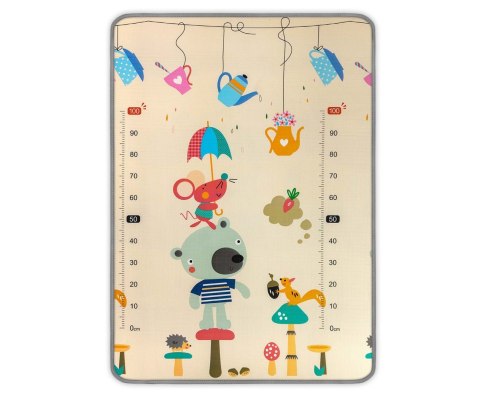 MILLY MALLY Mata piankowa zwijana Kinder Bear and Whales MILLY MALLY Mata piankowa zwijana Kinder Bear and Whales