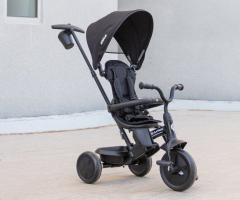 MILLY MALLY Qplay Rowerek trójkołowy Elite Platinum Black MILLY MALLY Qplay Rowerek trójkołowy Elite Platinum Black