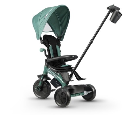MILLY MALLY Qplay Rowerek trójkołowy Elite Platinum Green MILLY MALLY Qplay Rowerek trójkołowy Elite Platinum Green