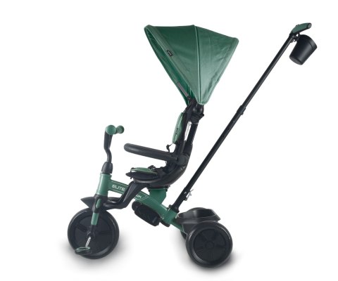 MILLY MALLY Qplay Rowerek trójkołowy Elite Platinum Green MILLY MALLY Qplay Rowerek trójkołowy Elite Platinum Green