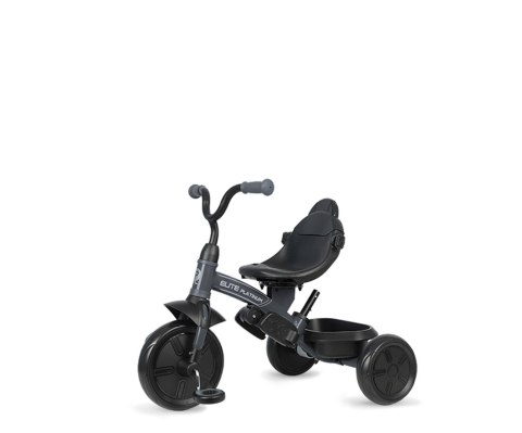 MILLY MALLY Qplay Rowerek trójkołowy Elite Platinum Grey MILLY MALLY Qplay Rowerek trójkołowy Elite Platinum Grey