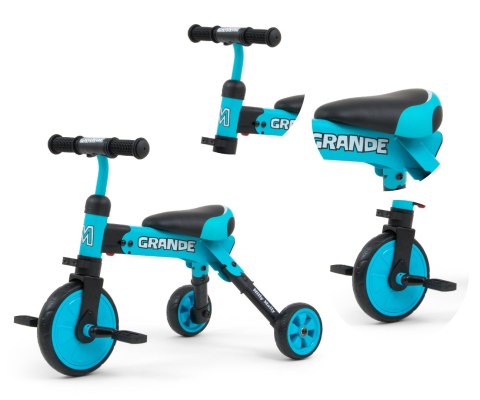 MILLY MALLY Rowerek 2w1 Grande Blue MILLY MALLY Rowerek 2w1 Grande Blue