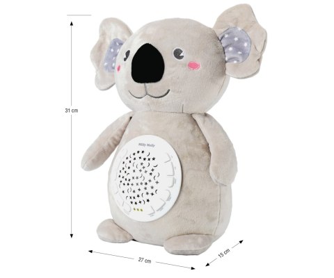 MILLY MALLY Zabawka pluszowa z projektorem Milly Koala MILLY MALLY Zabawka pluszowa z projektorem Milly Koala