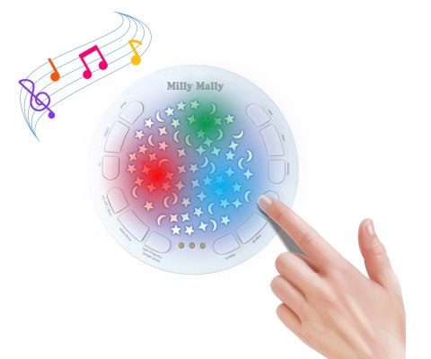 MILLY MALLY Zabawka pluszowa z projektorem Milly Unicorn MILLY MALLY Zabawka pluszowa z projektorem Milly Unicorn