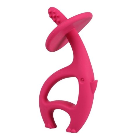 Mombella 00505 Gryzak Dancing Elephant Dark Pink Mombella 00505 Gryzak Dancing Elephant Dark Pink
