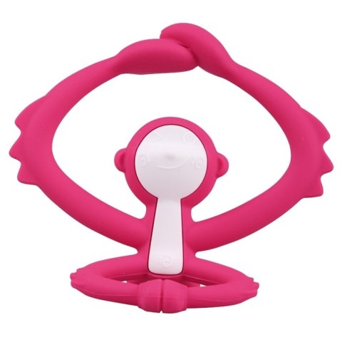 Mombella 00812 Gryzak Zabawka Małpka Dark Pink Mombella 00812 Gryzak Zabawka Małpka Dark Pink