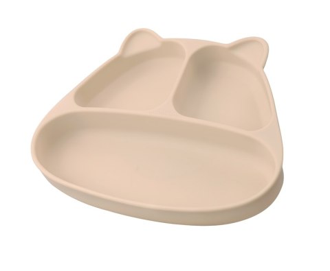 Mombella 01513 Talerzyk z Przyssawką Panda Light Brown Mombella 01513 Talerzyk z Przyssawką Panda Light Brown