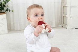 Mombella 8121 Gryzak zabawka Ośmiornica Chimney Red