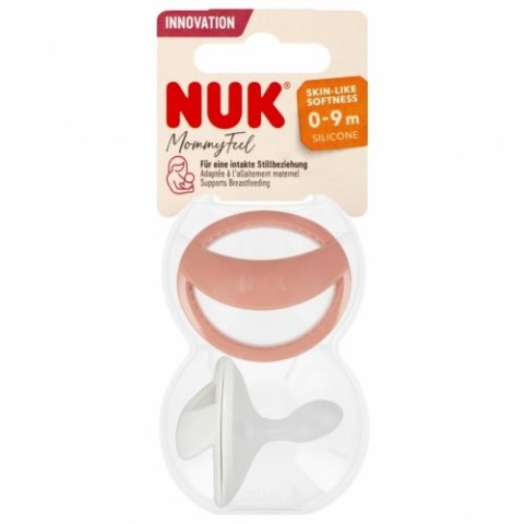 NUK 175312 Smoczek uspokajający silikonowy 0-9m Mommy Ful 2 szt czerwony NUK 175312 Smoczek uspokajający silikonowy 0-9m Mommy Ful 2 szt czerwony