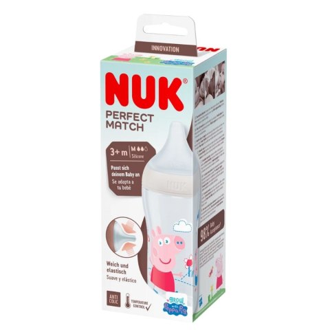 NUK 216017 Butelka PP 260 ml PEPPA NUK 216017 Butelka PP 260 ml PEPPA