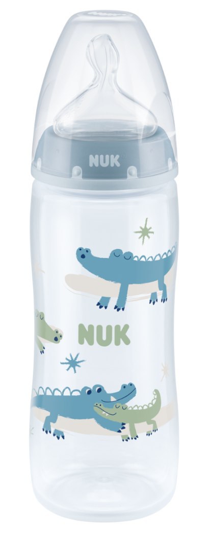 NUK 216248 Butelka FC+ PP 360 ml z wskaźnikiem temperatury smoczek silikonowy 6-18 m-cy XL NUK 216248 Butelka FC+ PP 360 ml z wskaźnikiem temperatury smoczek silikonowy 6-18 m-cy XL