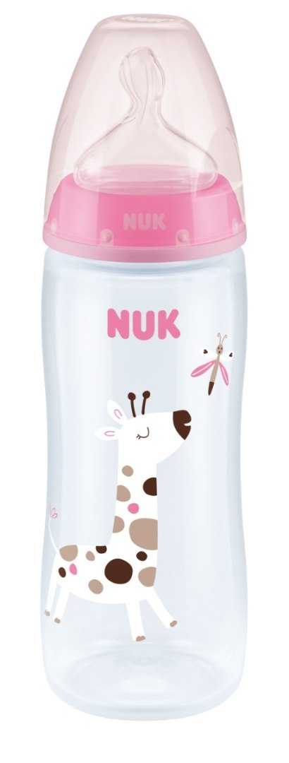 NUK 216248 Butelka FC+ PP 360 ml z wskaźnikiem temperatury smoczek silikonowy 6-18 m-cy XL NUK 216248 Butelka FC+ PP 360 ml z wskaźnikiem temperatury smoczek silikonowy 6-18 m-cy XL