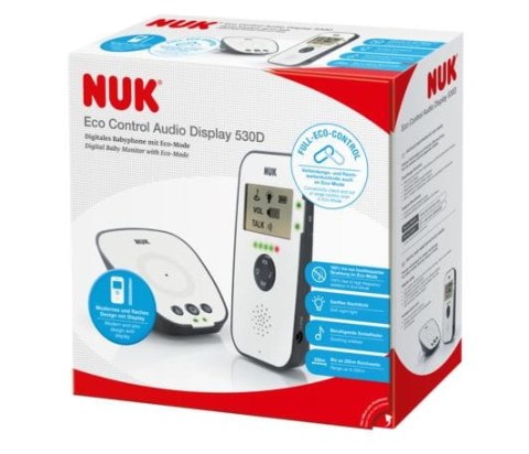 NUK 256439 Niania elektroniczna ECO CONTROL AUDIO DISPLAY 530D NUK 256439 Niania elektroniczna ECO CONTROL AUDIO DISPLAY 530D
