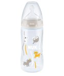NUK 741103 Butelka FC+ 300 ml ze wskaźnikiem temperatury smoczek sil. 6-18 m FLOW CONTROL NUK 741103 Butelka FC+ 300 ml ze wskaźnikiem temperatury smoczek sil. 6-18 m FLOW CONTROL
