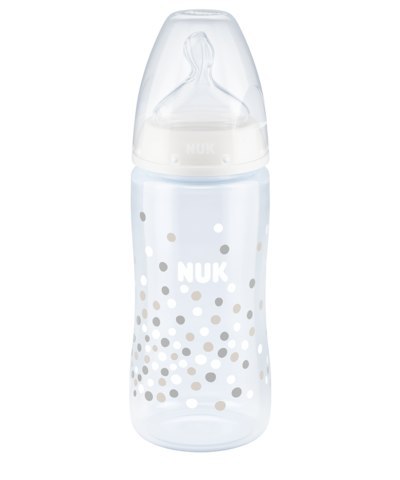 NUK 741926 Butelka FC+ PP 300 ml z wskaźnikiem temperatury smoczek silikonowy 0-6 m-cy M NUK 741926 Butelka FC+ PP 300 ml z wskaźnikiem temperatury smoczek silikonowy 0-6 m-cy M