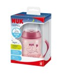 NUK ZE-102 Zestaw FC Butelka 150ml z uchwytami NIGHT+ustnik silikonowy niekapek gratis