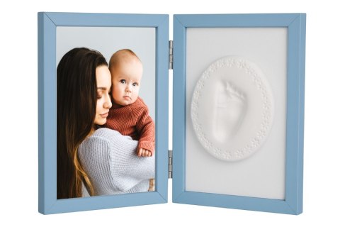 ODCISK BOBASA Tiny Memories - Ramka z glinką niebieska ODCISK BOBASA Tiny Memories - Ramka z glinką niebieska