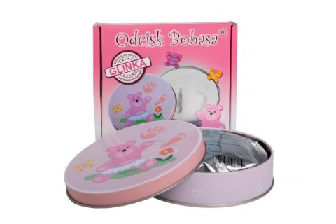 Odcisk Bobasa - Zestaw różowy Odcisk Bobasa - Zestaw różowy