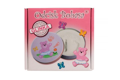 Odcisk Bobasa - Zestaw różowy Odcisk Bobasa - Zestaw różowy
