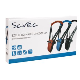 SAVEA Szelki do nauki chodzenia czerwono-czarne*