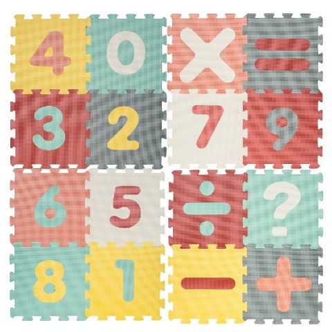 SMILY PLAY SP84737 Mata piankowa pastelowa SMILY PLAY SP84737 Mata piankowa pastelowa