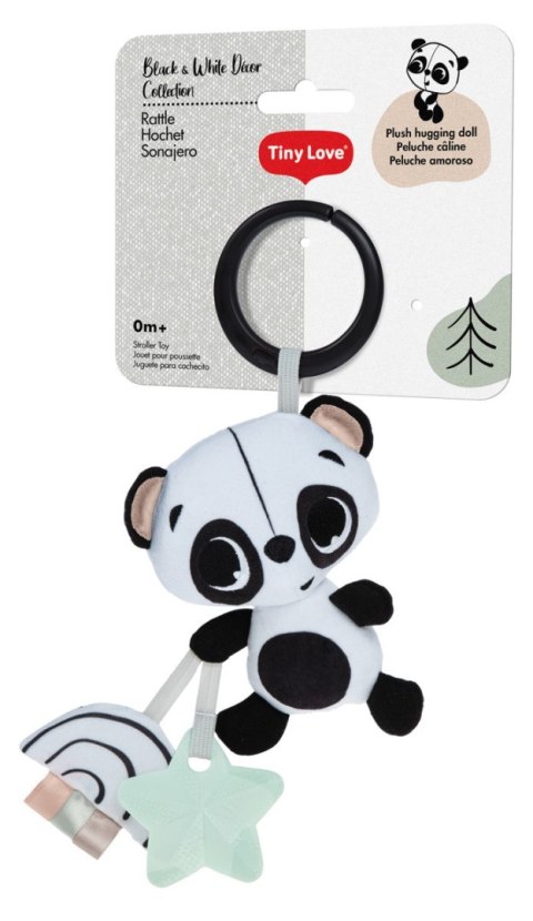TINY LOVE TL11186004 TINY SMARTS Zawieszka Panda DECOR czarno/biała TINY LOVE TL11186004 TINY SMARTS Zawieszka Panda DECOR czarno/biała