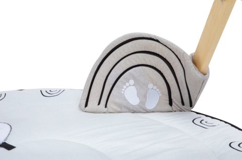 TINY LOVE TL12083068 Gimnastyka dla Bobasa ze stojakiem DECOR LUXE czarno/biała TINY LOVE TL12083068 Gimnastyka dla Bobasa ze stojakiem DECOR LUXE czarno/biała