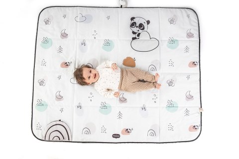 TINY LOVE TL12086000 Mata edukacyjna / podróżna XL DECOR czarno/biała TINY LOVE TL12086000 Mata edukacyjna / podróżna XL DECOR czarno/biała
